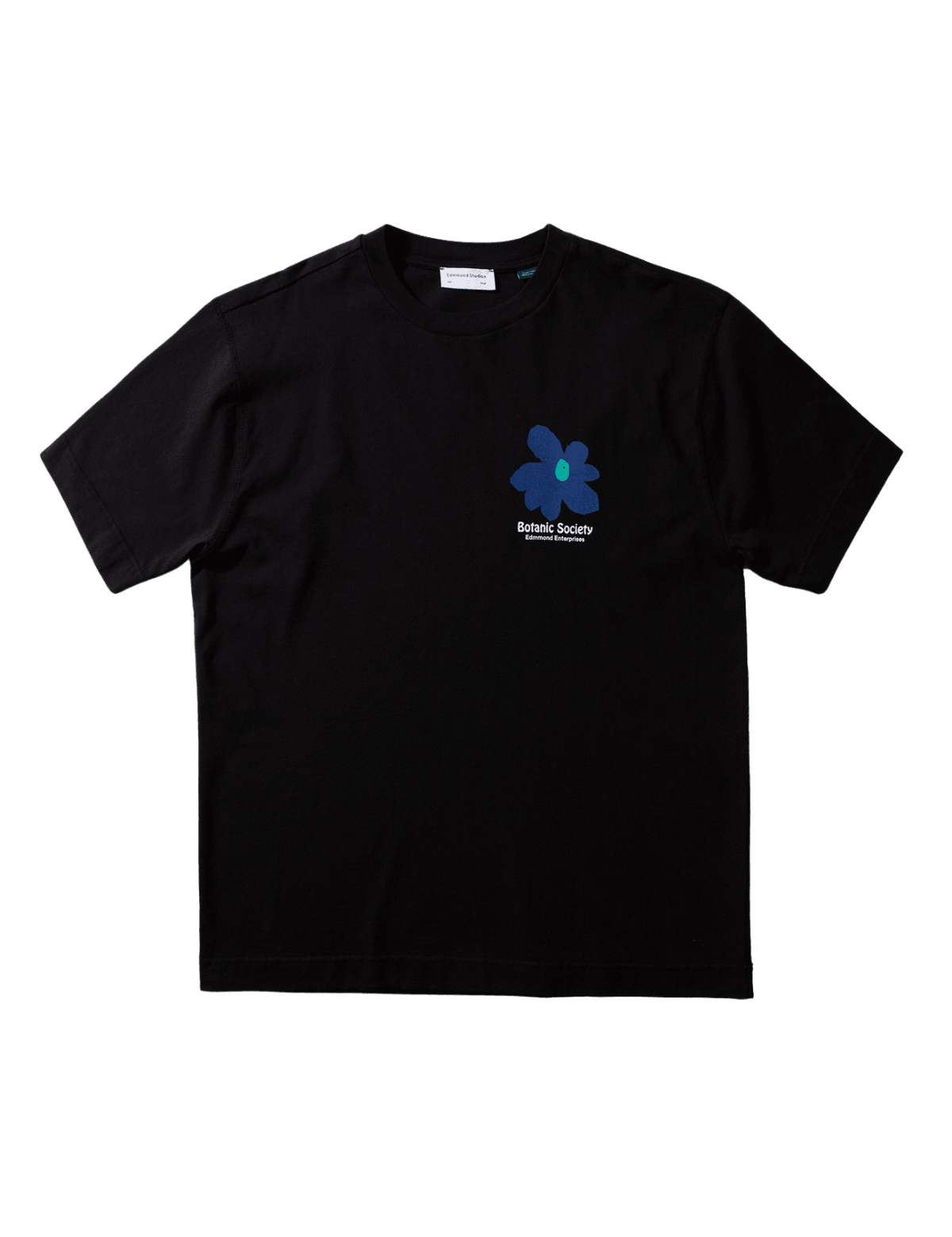 Camiseta Edmmond Studios Botanic Society Black - ECRU