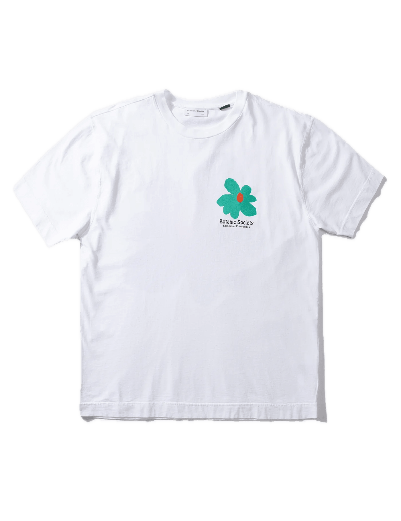 Camiseta Edmmond Studios Botanic Society White - ECRU