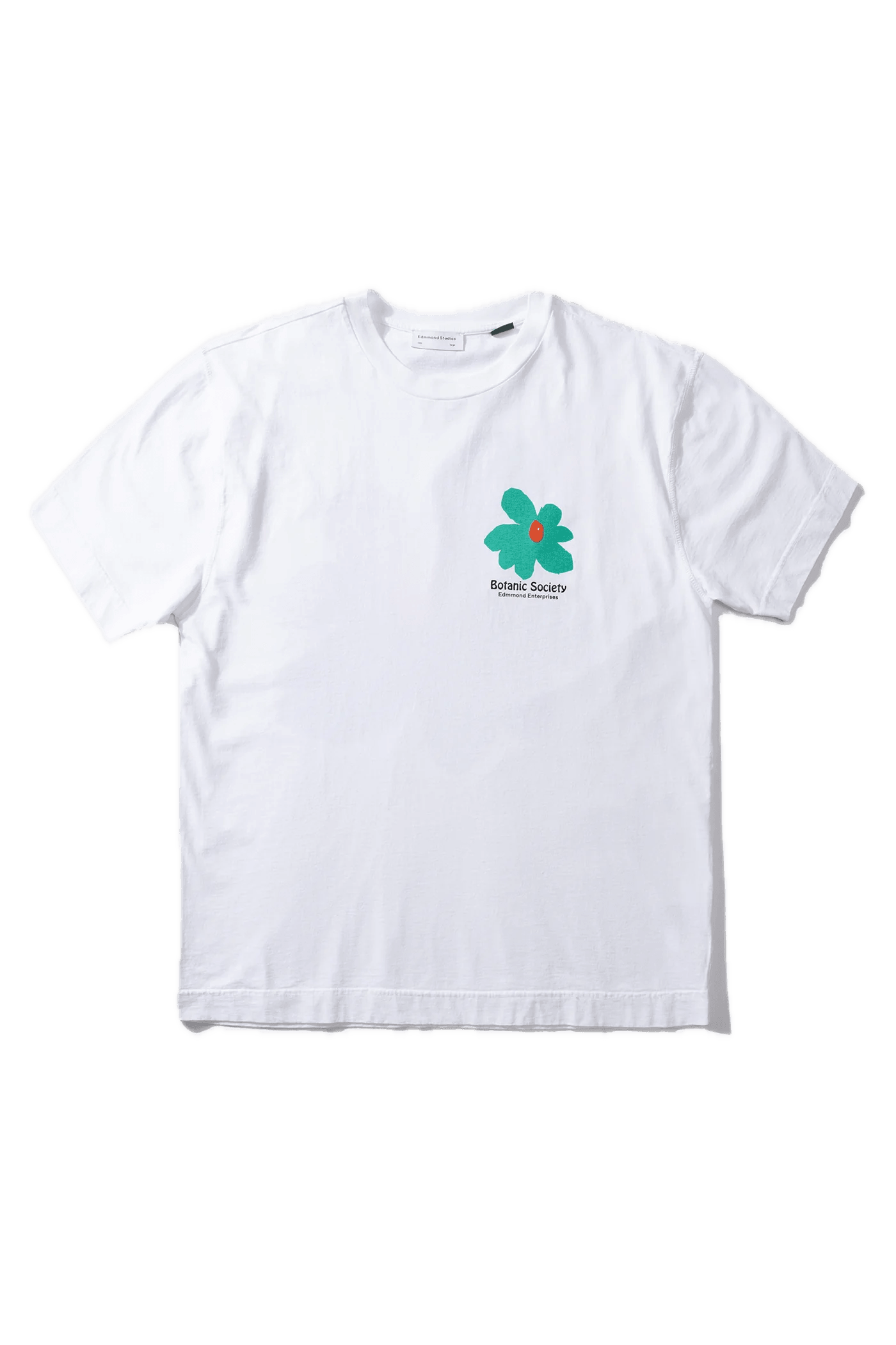 Camiseta Edmmond Studios Botanic Society White - ECRU