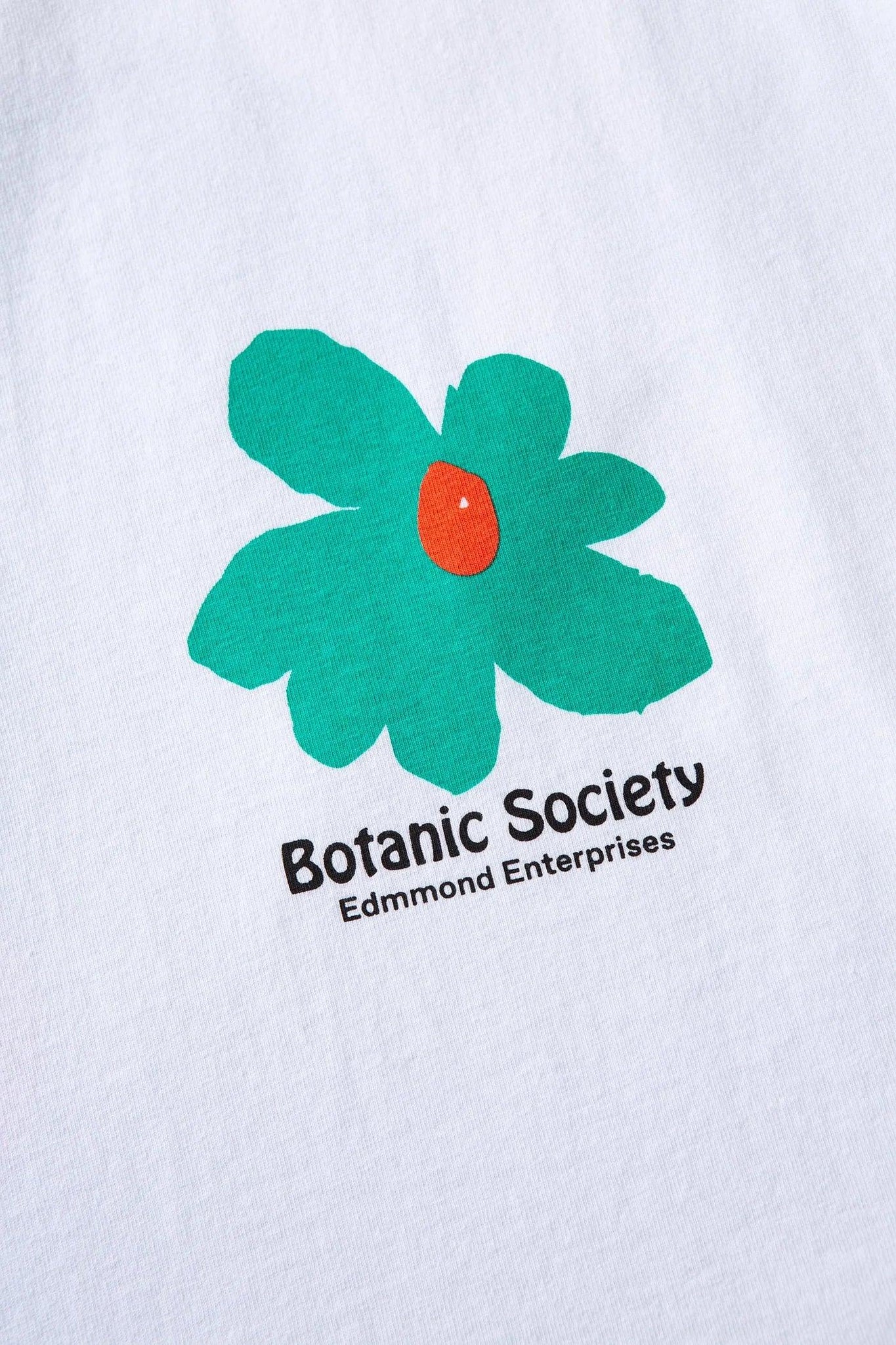 Camiseta Edmmond Studios Botanic Society White - ECRU