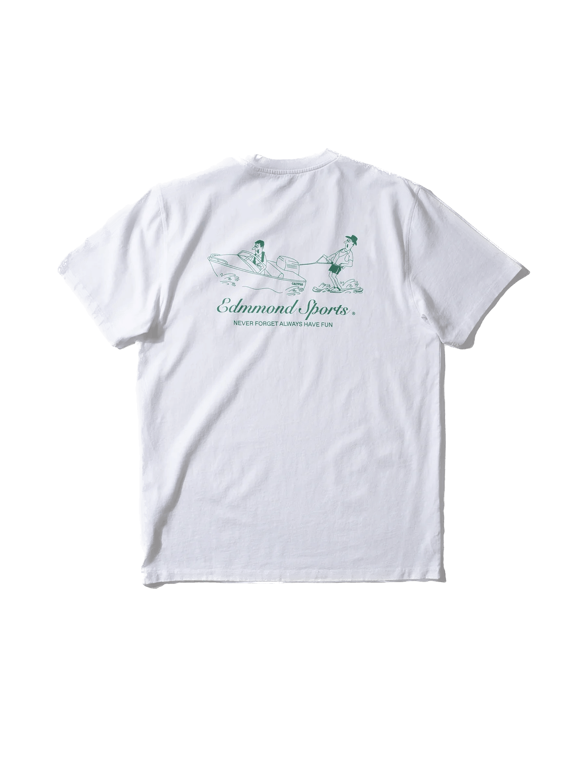 Camiseta Edmmond Studios Calypso II Plain White - ECRU