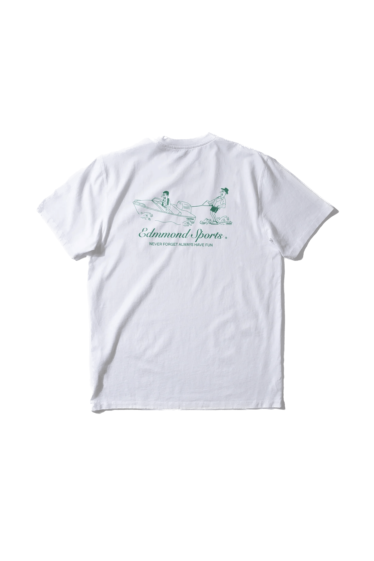 Camiseta Edmmond Studios Calypso II Plain White - ECRU