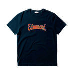 Camiseta Edmmond Studios Curly Plain Navy - ECRU