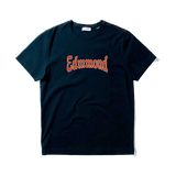 Camiseta Edmmond Studios Curly Plain Navy - ECRU