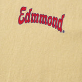 Camiseta Edmmond Studios Curly Shield Plain Yellow - ECRU