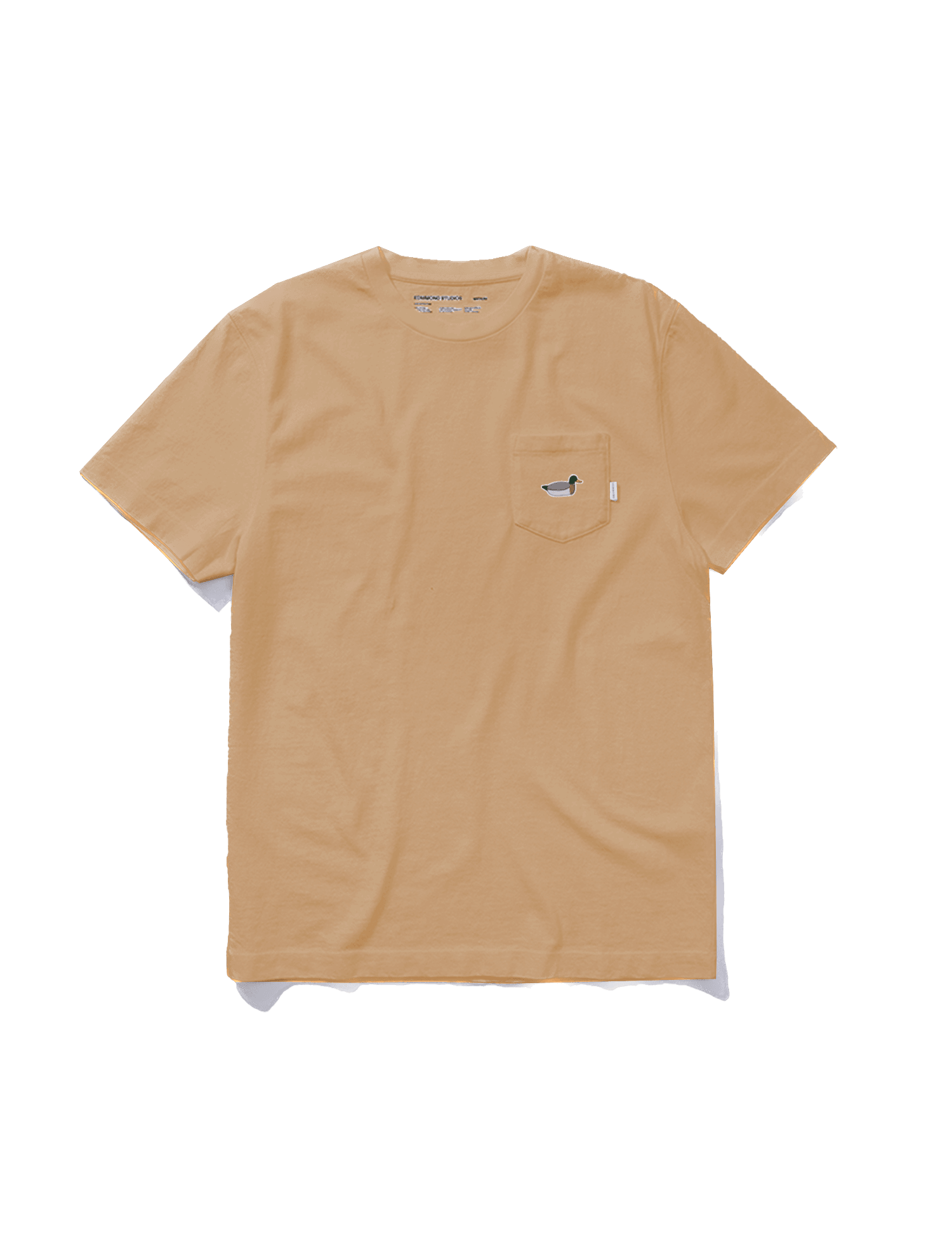 Camiseta Edmmond Studios Duck Patch Caramel - ECRU