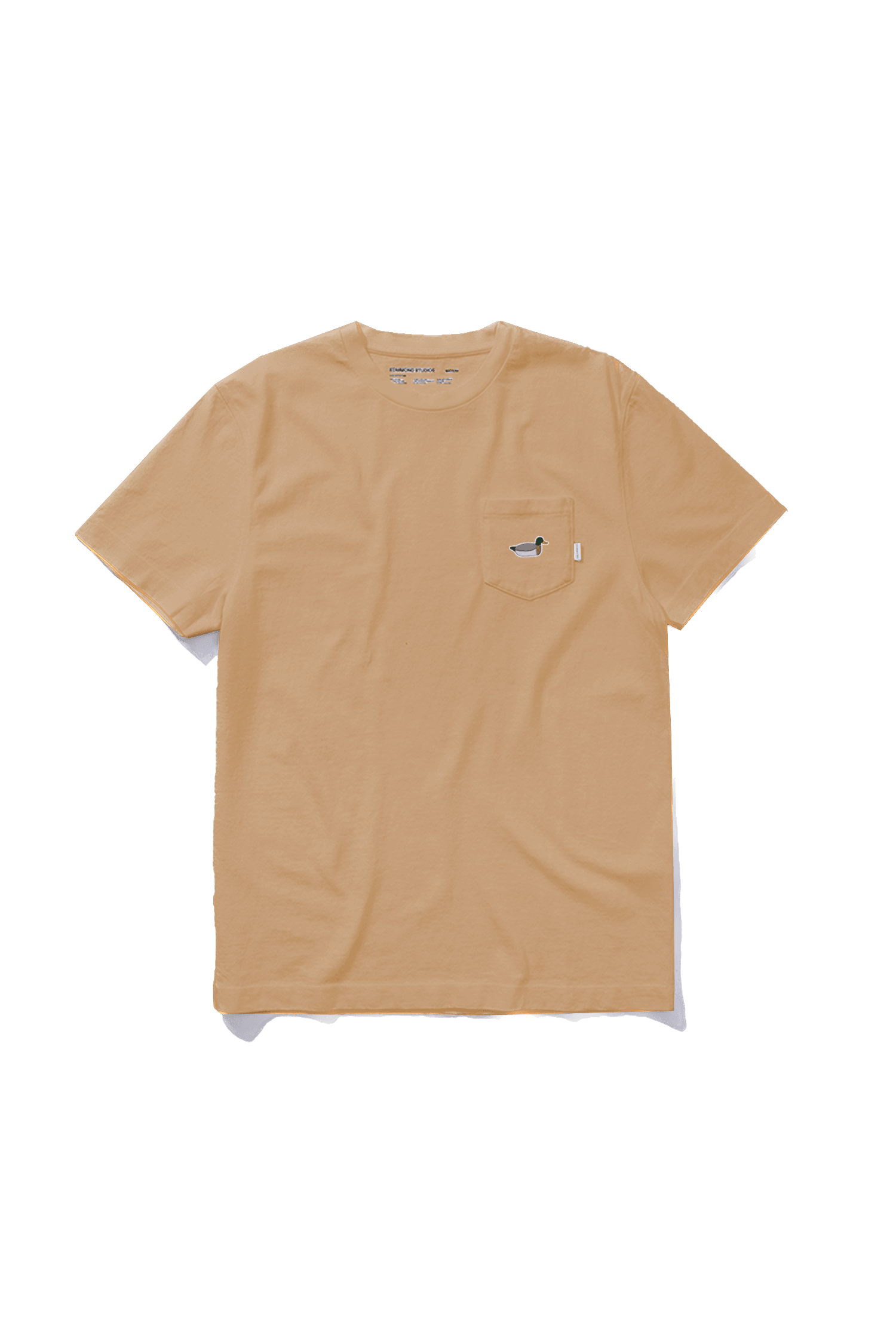 Camiseta Edmmond Studios Duck Patch Caramel - ECRU