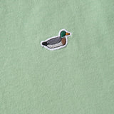 Camiseta Edmmond Studios Duck Patch Plain Mint - ECRU