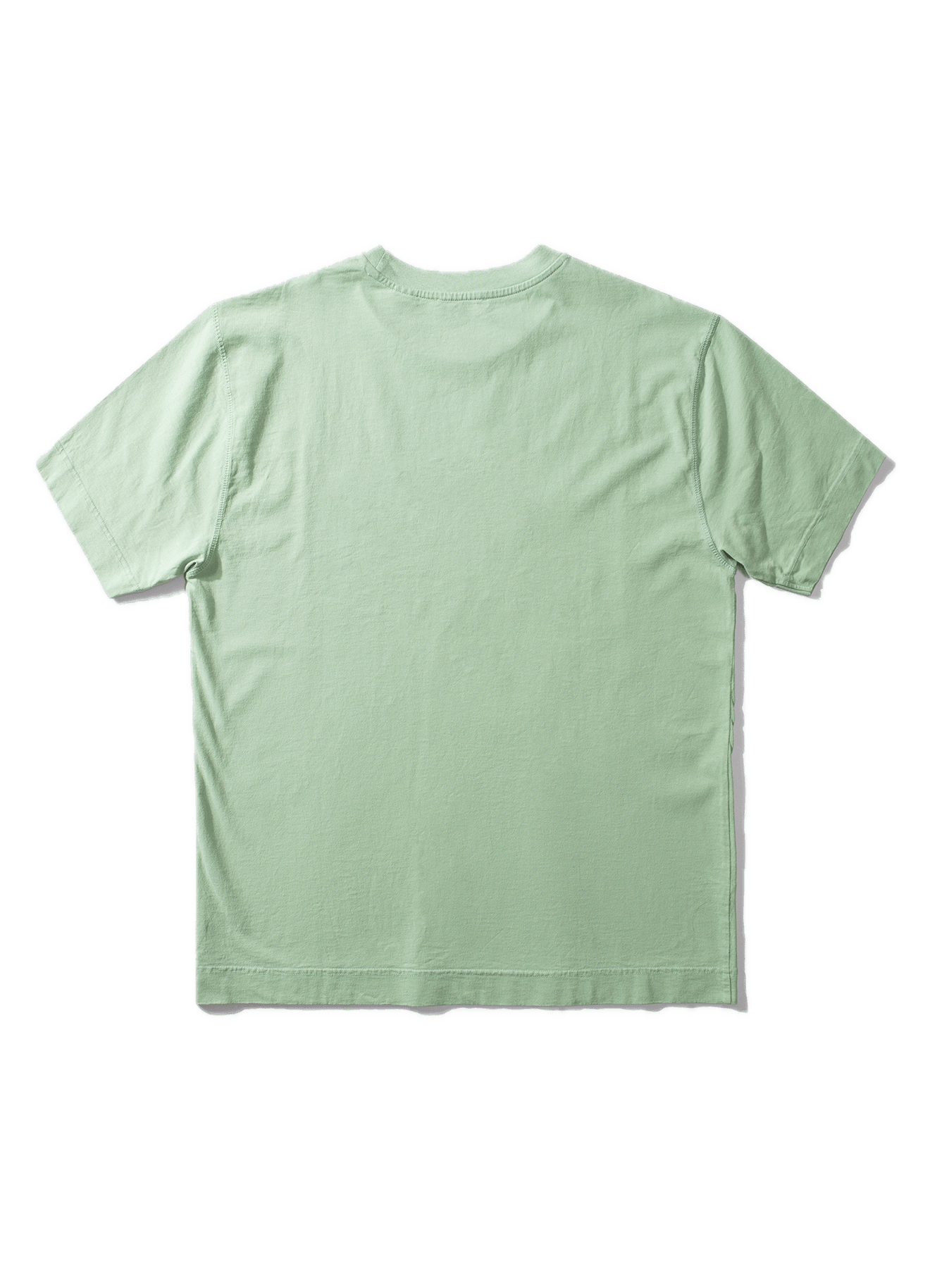 Camiseta Edmmond Studios Duck Patch Plain Mint - ECRU