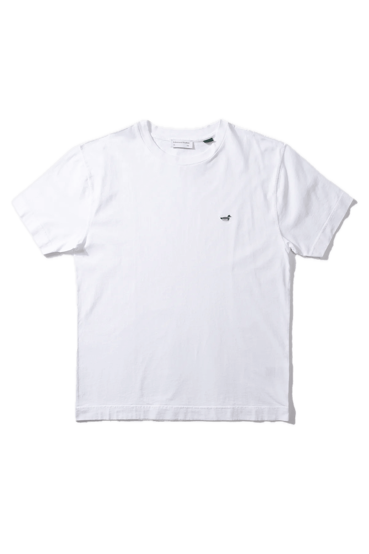 Camiseta Edmmond Studios Duck Patch Plain White - ECRU