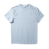 Camiseta Edmmond Studios Mini Logo Plain Light Blue - ECRU