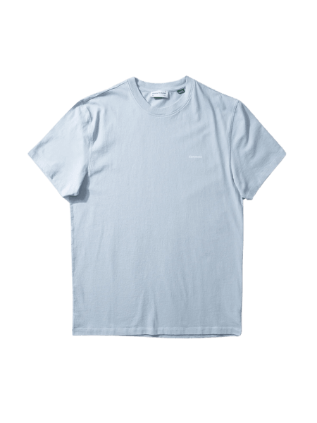 Camiseta Edmmond Studios Mini Logo Plain Light Blue - ECRU