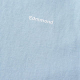 Camiseta Edmmond Studios Mini Logo Plain Light Blue - ECRU