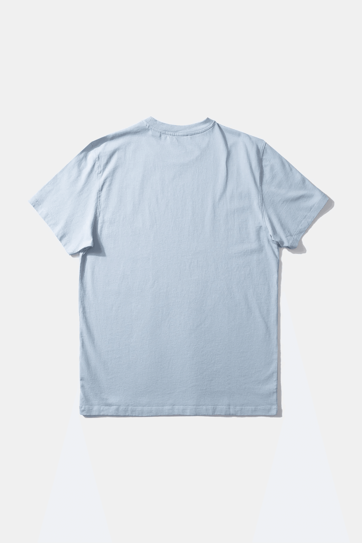 Camiseta Edmmond Studios Mini Logo Plain Light Blue - ECRU