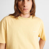 Camiseta Edmmond Studios Mini Logo Plain Light Yellow - ECRU