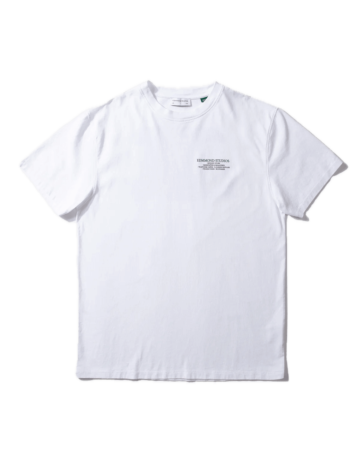 Camiseta Edmmond Studios Mini Market White - ECRU