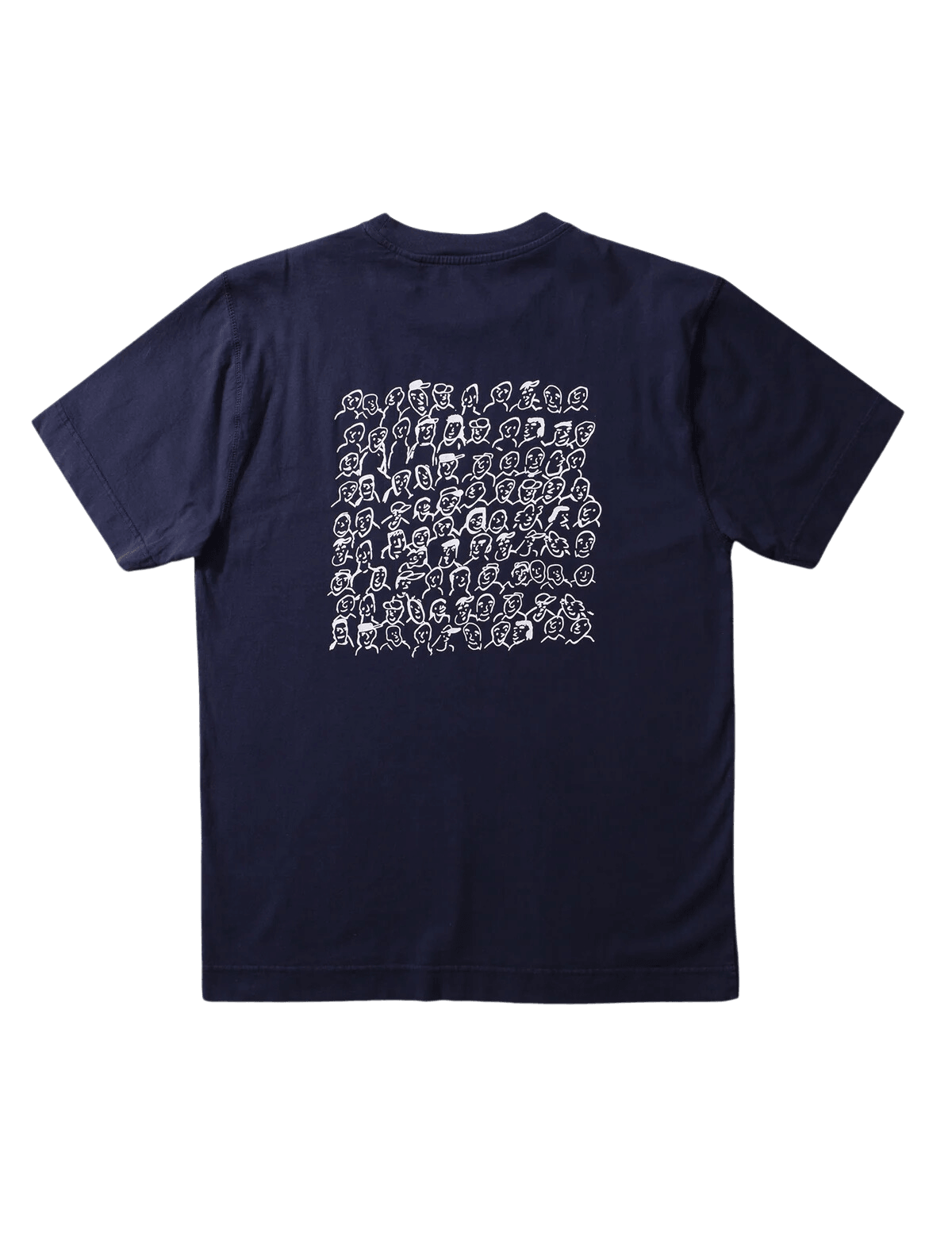 Camiseta Edmmond Studios People Navy - ECRU