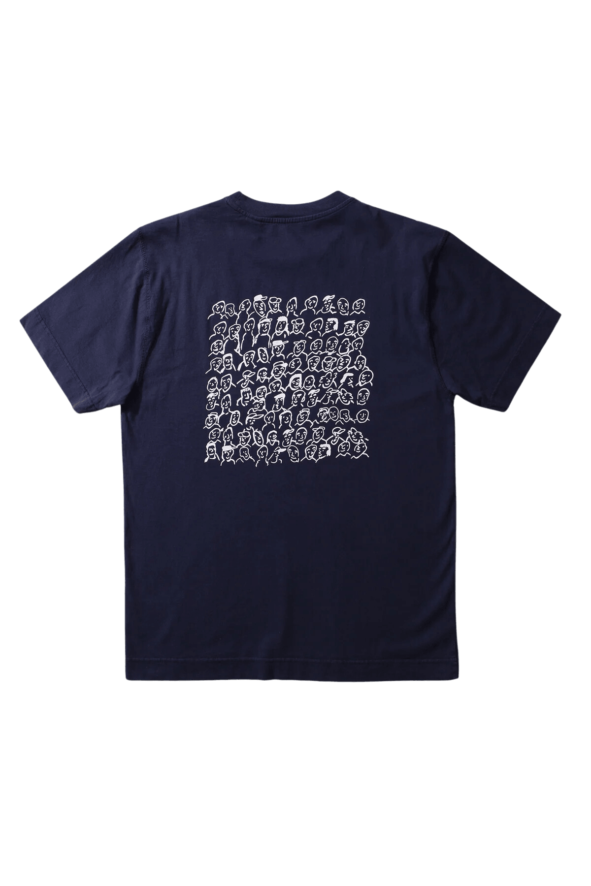 Camiseta Edmmond Studios People Navy - ECRU