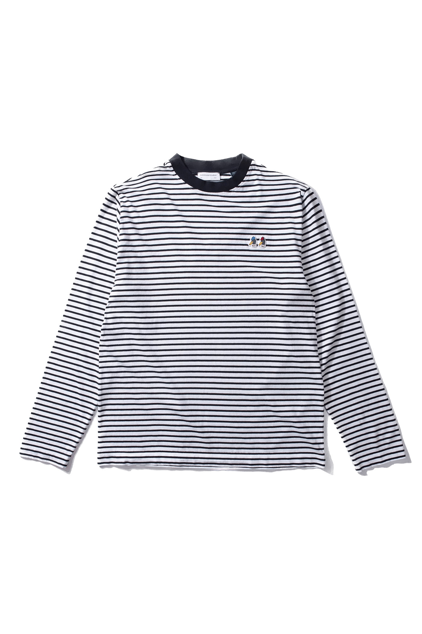 Camiseta Edmmond Studios Puff Manga Larga Special Duck Stripes LS - ECRU