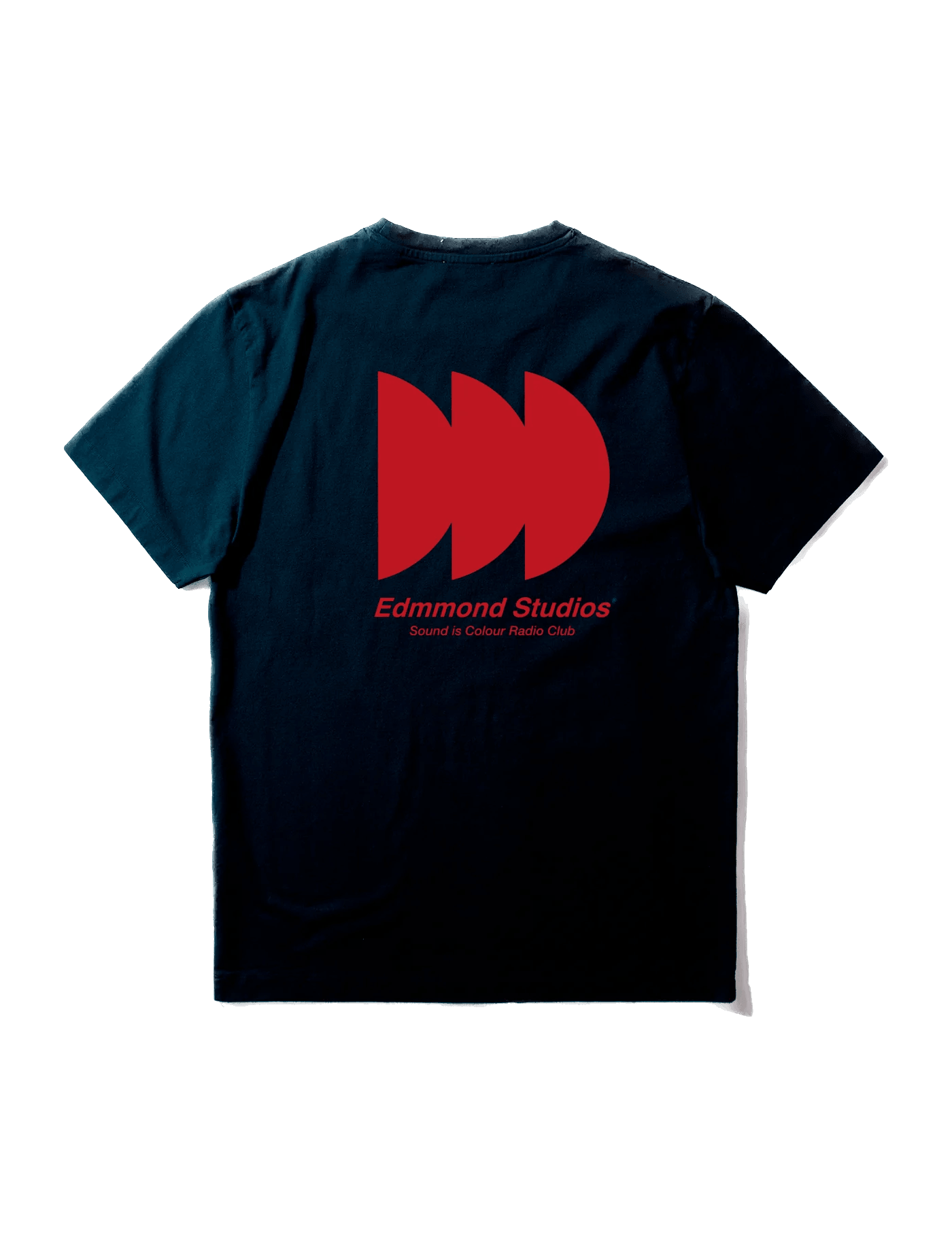 Camiseta Edmmond Studios Radio Club Plain Navy - ECRU