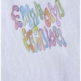 Camiseta Edmmond Studios Screen Logo Print Plain White - ECRU