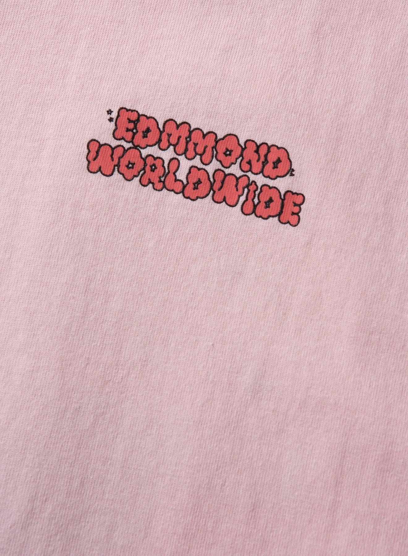 Camiseta Edmmond Studios Yaggo Pink - ECRU