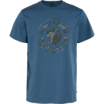 Camiseta Fjallraven Kånken Art Indigo Blue - ECRU