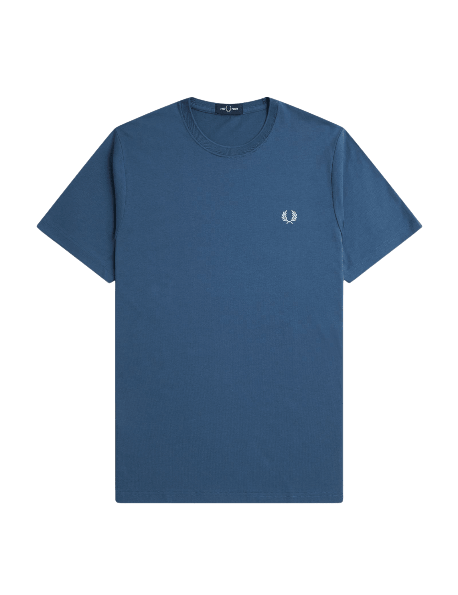 Camiseta Fred Perry M1600 Azul Medianoche - ECRU