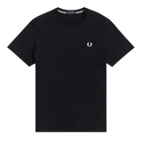 Camiseta Fred Perry M1600 Negra - ECRU