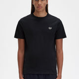 Camiseta Fred Perry M1600 Negra - ECRU