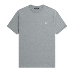 Camiseta Fred Perry Ringer M3519 Gris - ECRU