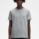 Camiseta Fred Perry Ringer M3519 Gris - ECRU