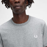 Camiseta Fred Perry Ringer M3519 Gris - ECRU