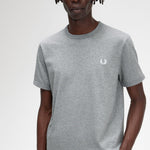 Camiseta Fred Perry Ringer M3519 Gris - ECRU