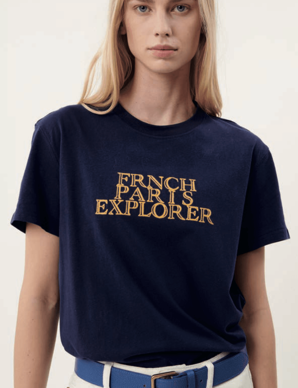 Camiseta FRNCH Segolene - ECRU