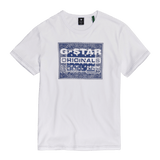 Camiseta G-Star Bandana - ECRU