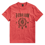 Camiseta G-STAR Collegic Finch - ECRU