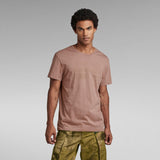 Camiseta G-Star Originals Chocolate Berry - ECRU