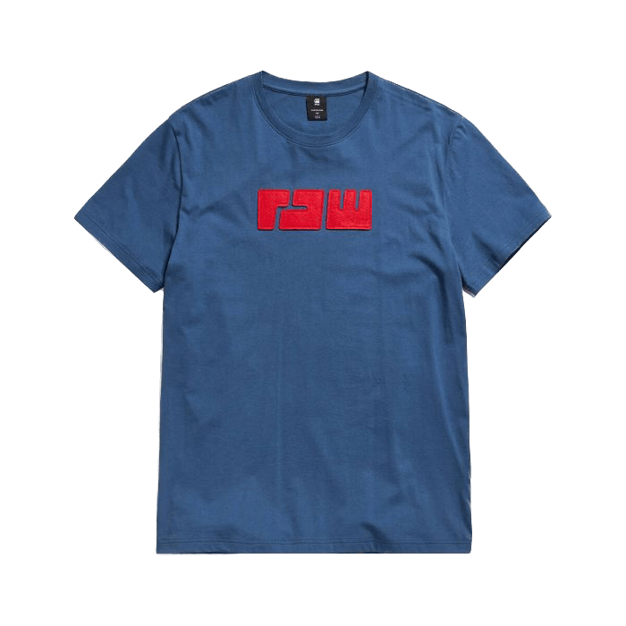 Camiseta G-Star Raw. Felt - ECRU