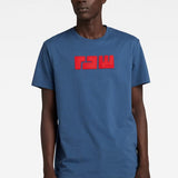 Camiseta G-Star Raw. Felt - ECRU