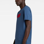 Camiseta G-Star Raw. Felt - ECRU