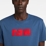 Camiseta G-Star Raw. Felt - ECRU