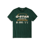 Camiseta G-Star Raw Old Skool Originals Laub - ECRU