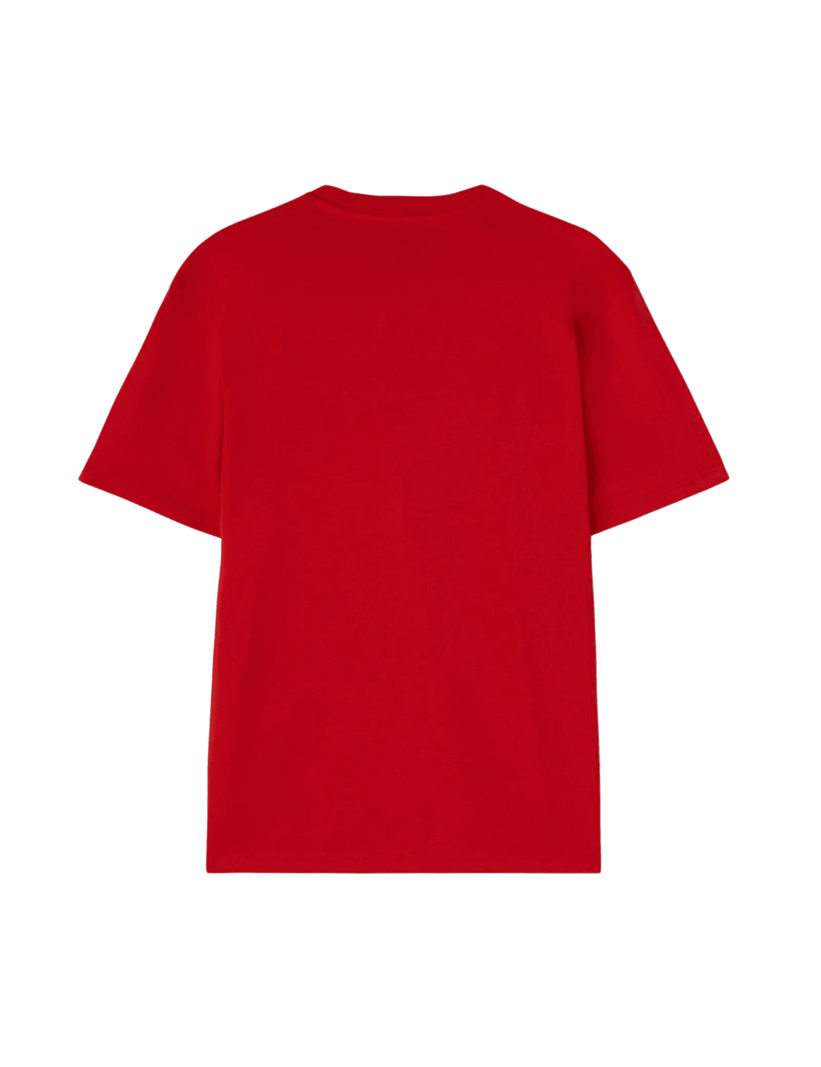 Camiseta GAS Jeans Luc Logo Branding Poppy Red - ECRU