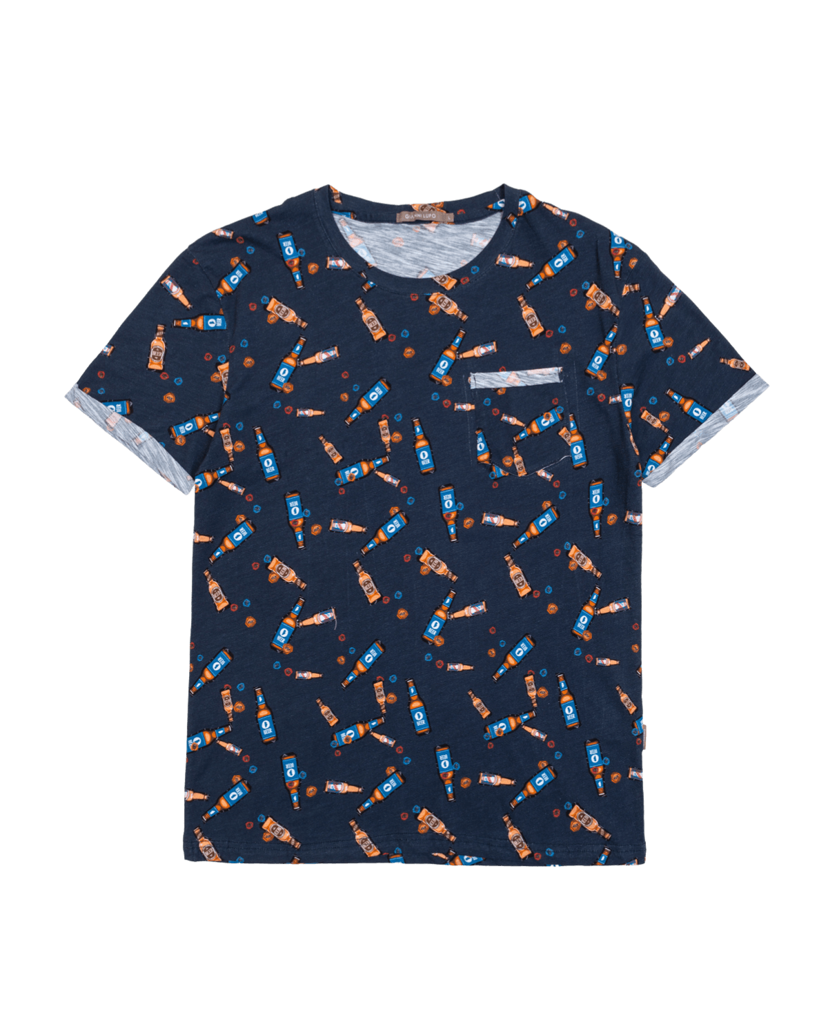 Camiseta Gianni Lupo GL563L - ECRU