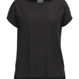 Camiseta ICHI Rebel Black - ECRU