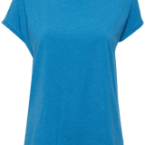 Camiseta ICHI Rebel Indigo Bunting - ECRU