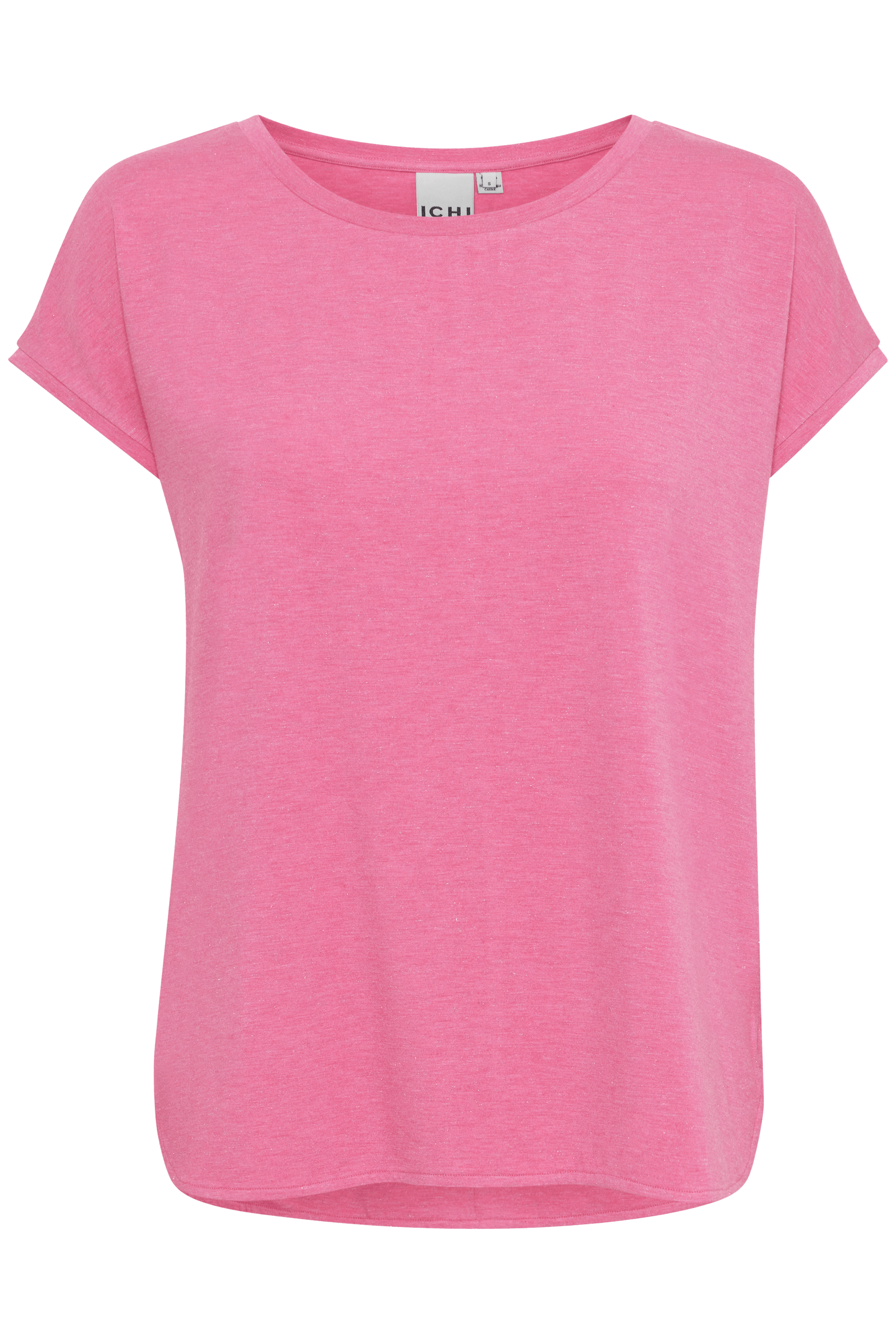 Camiseta ICHI Rebel Super Pink - ECRU