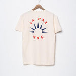 Camiseta LA PAZ Guerreiro NYC Ecru - ECRU