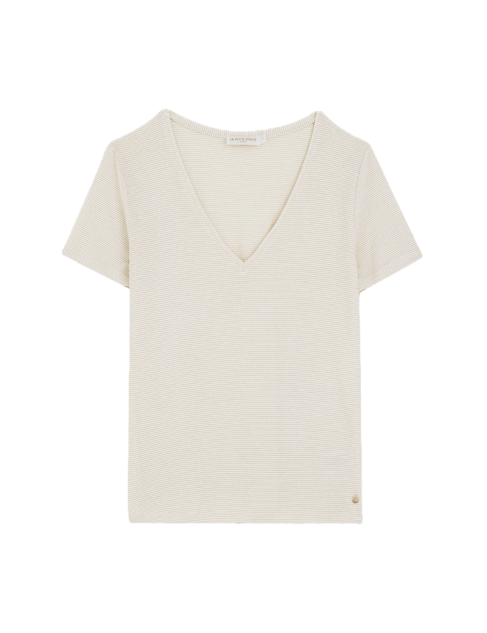 Camiseta La Petite Étoile Kayla Ecru - ECRU